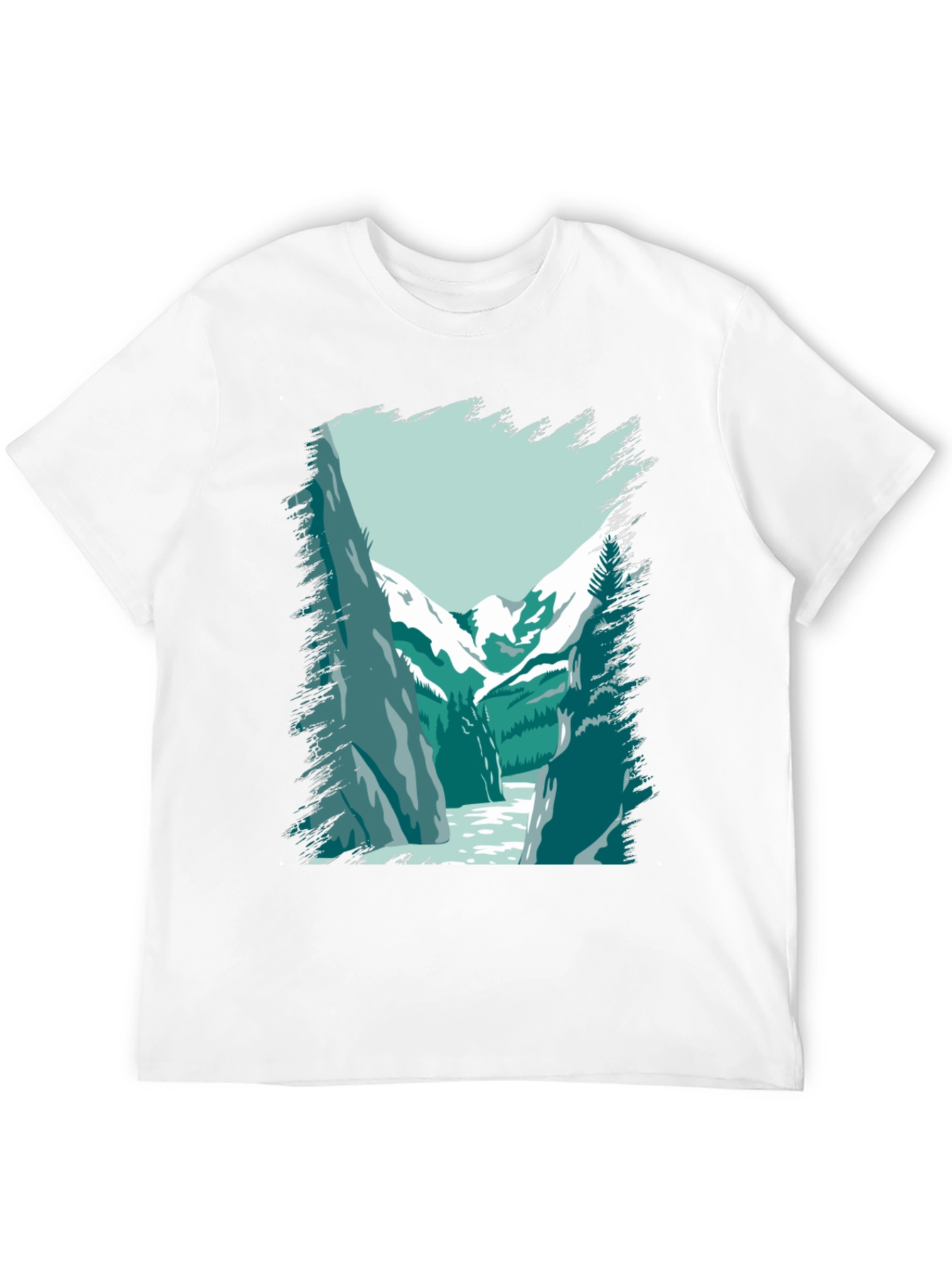 Mountain View Graphic Tee - Nature Inspired T-Shirt