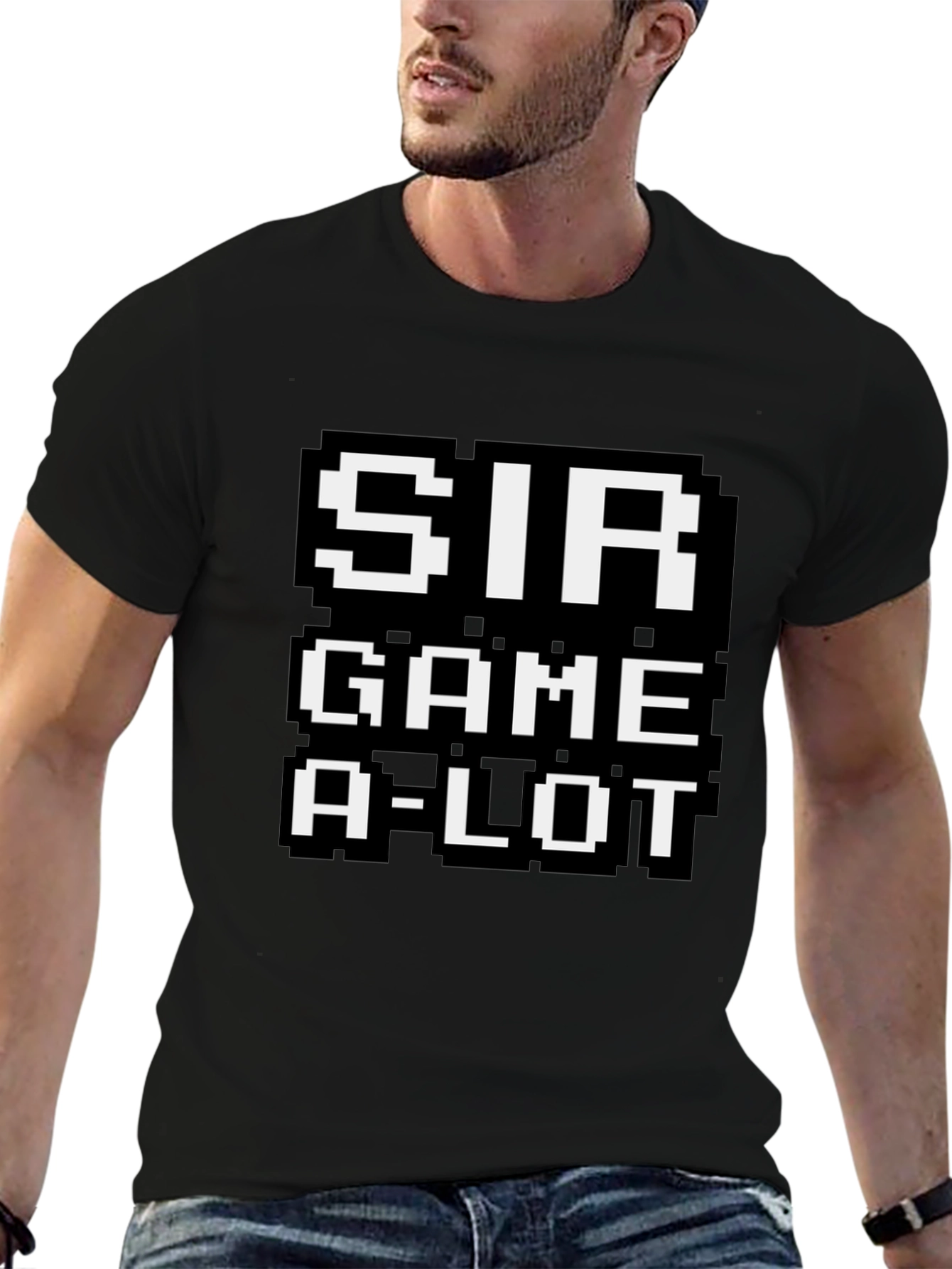 Sir Game A-Lot Pixel T-Shirt