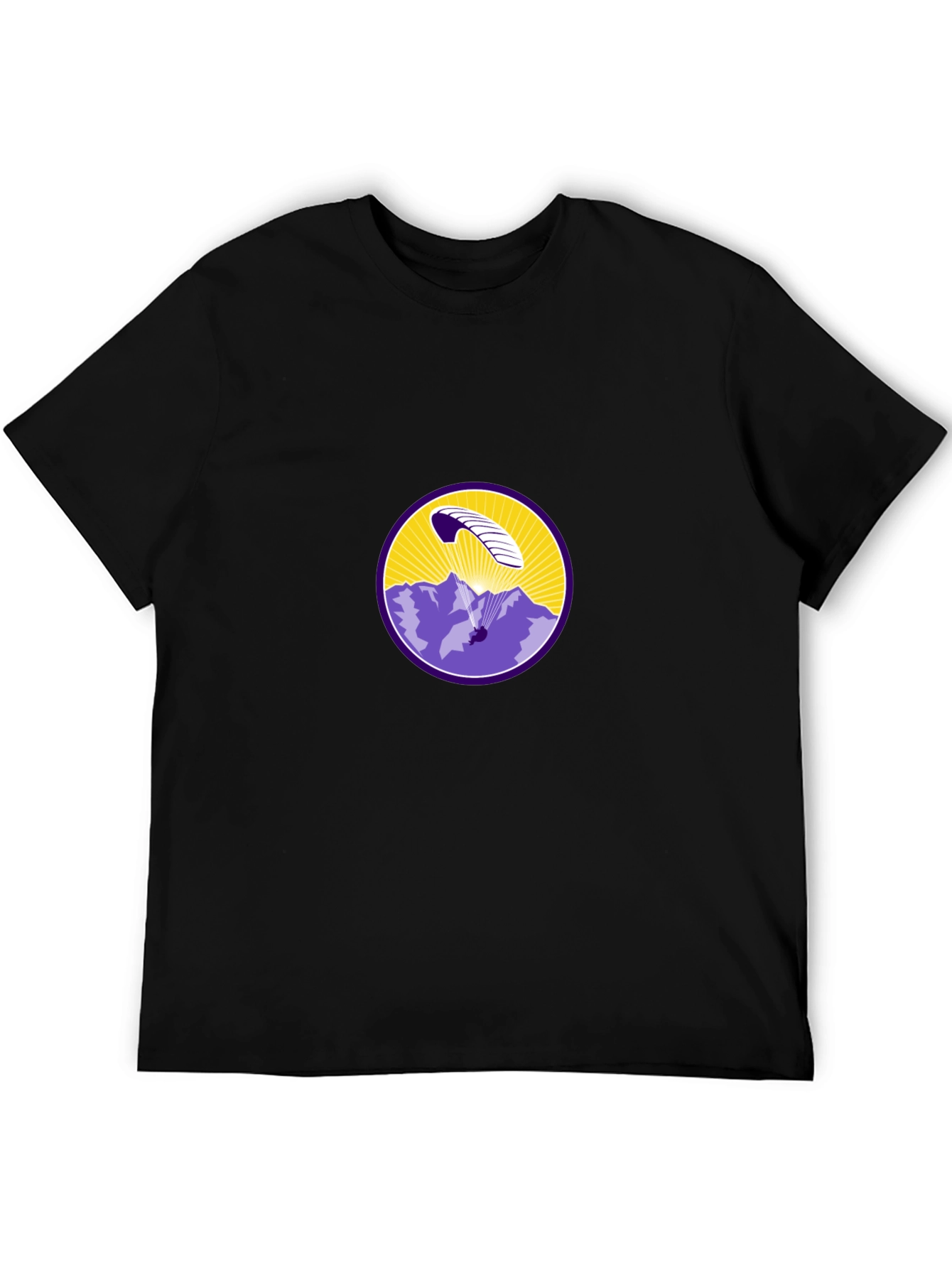 Paragliding Mountain Scene T-Shirt