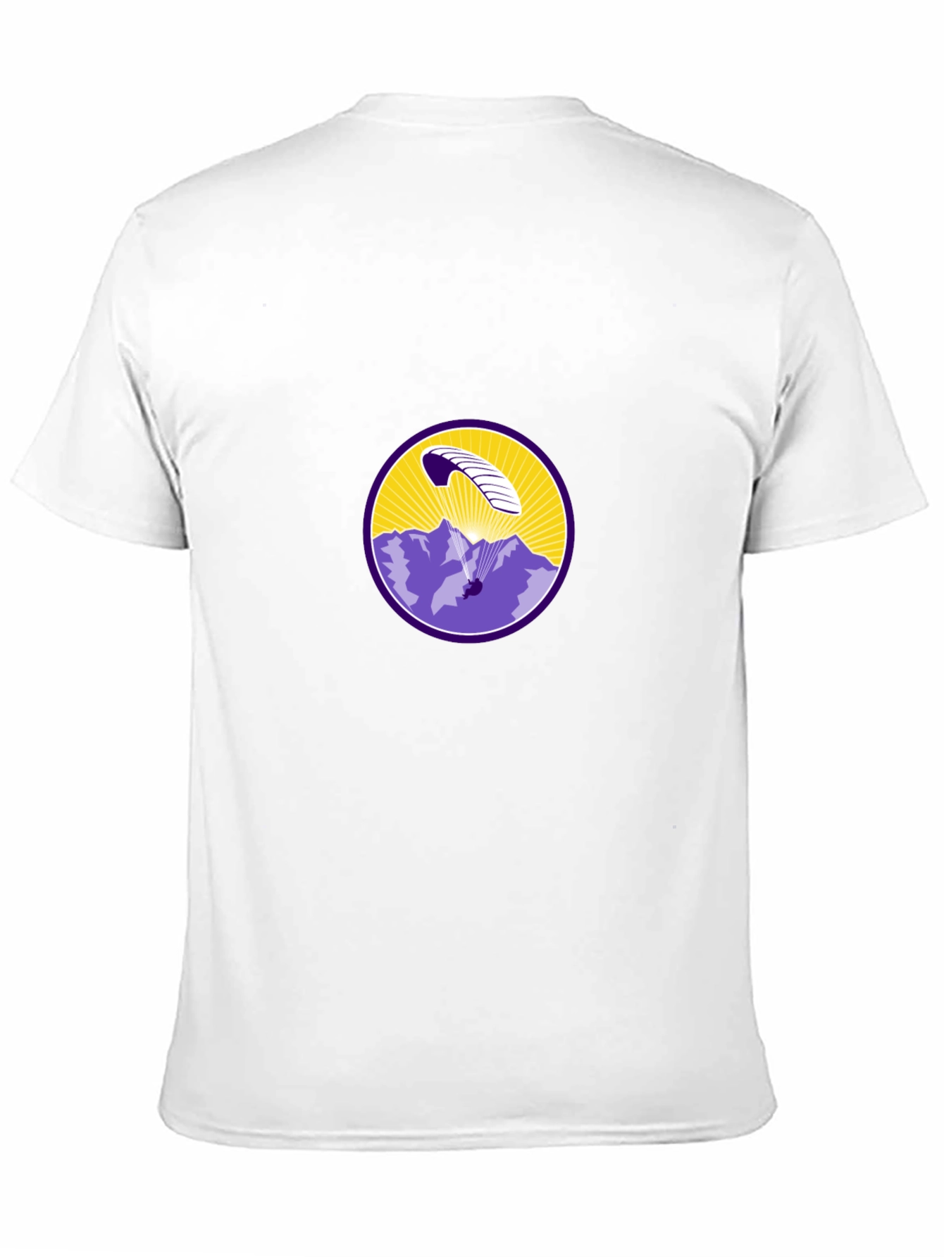 Paragliding Mountain Scene T-Shirt