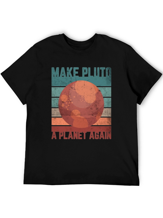 Make Pluto a Planet Again Graphic T-Shirt