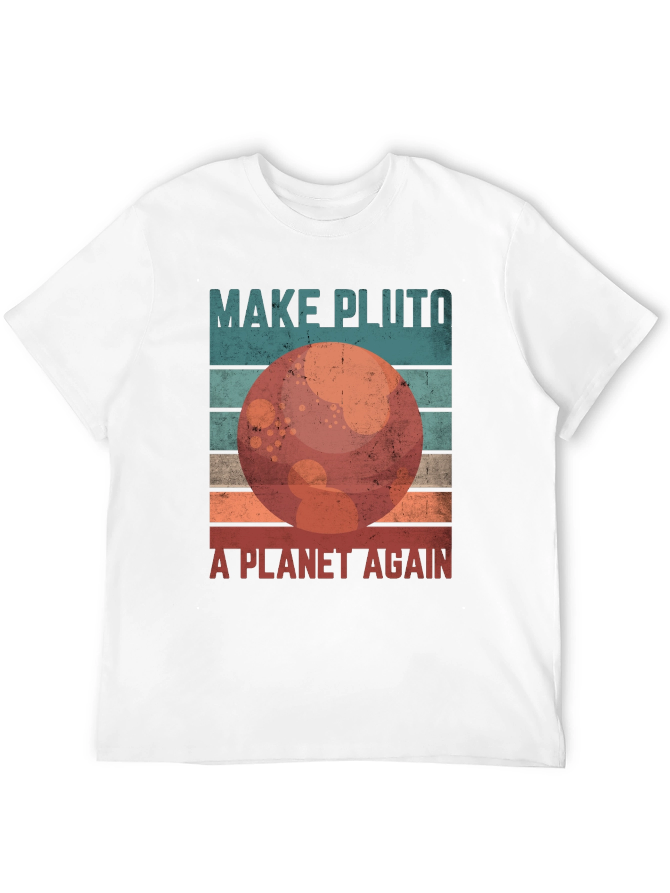 Make Pluto a Planet Again Graphic T-Shirt