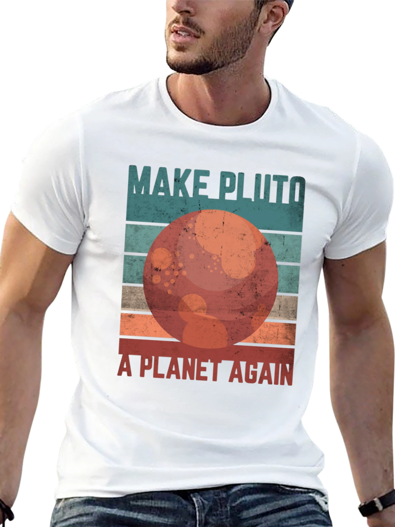 Make Pluto a Planet Again Graphic T-Shirt