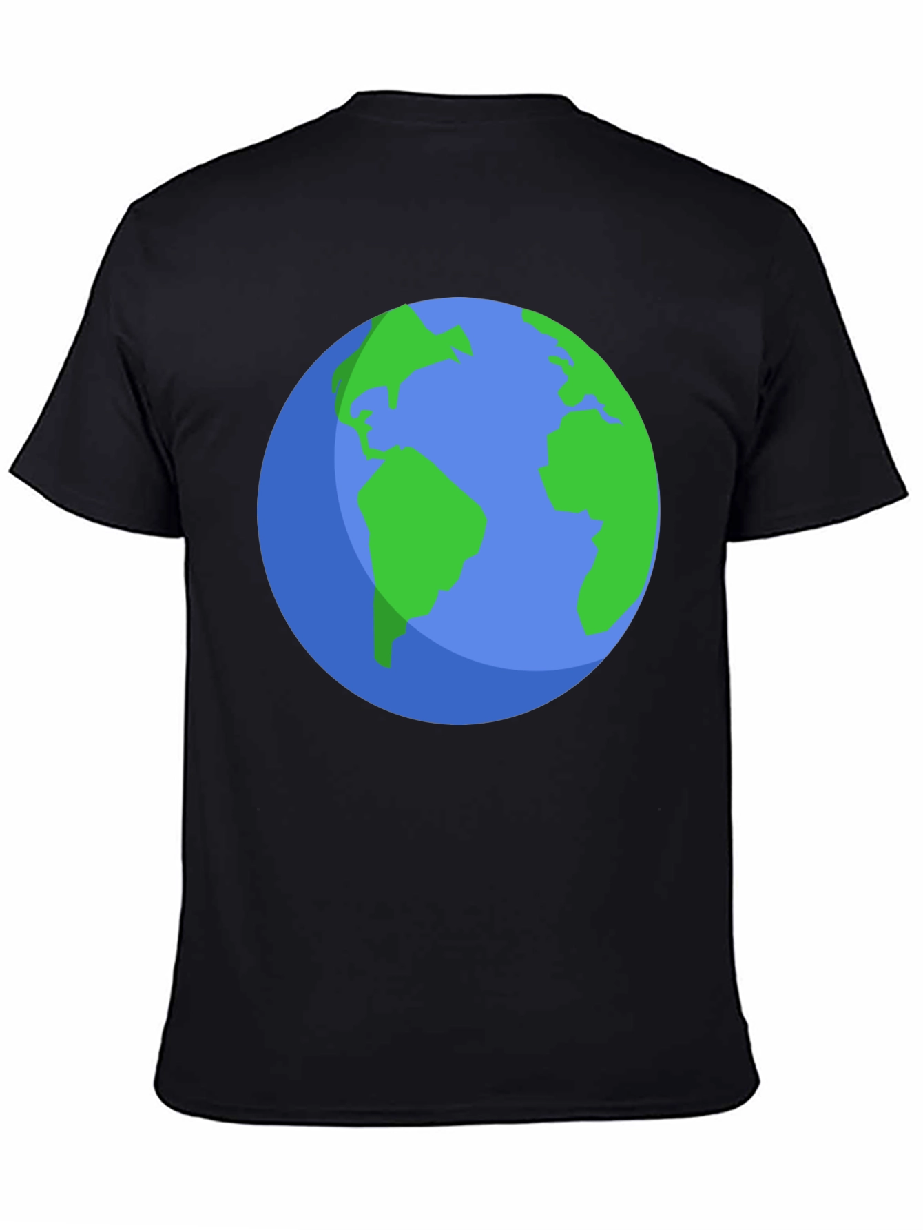 Earth Graphic Black T-Shirt