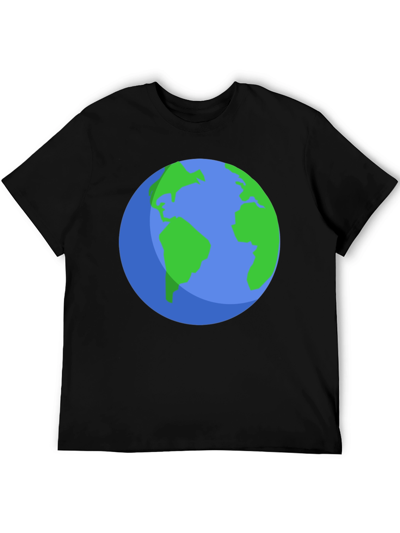 Earth Graphic Black T-Shirt