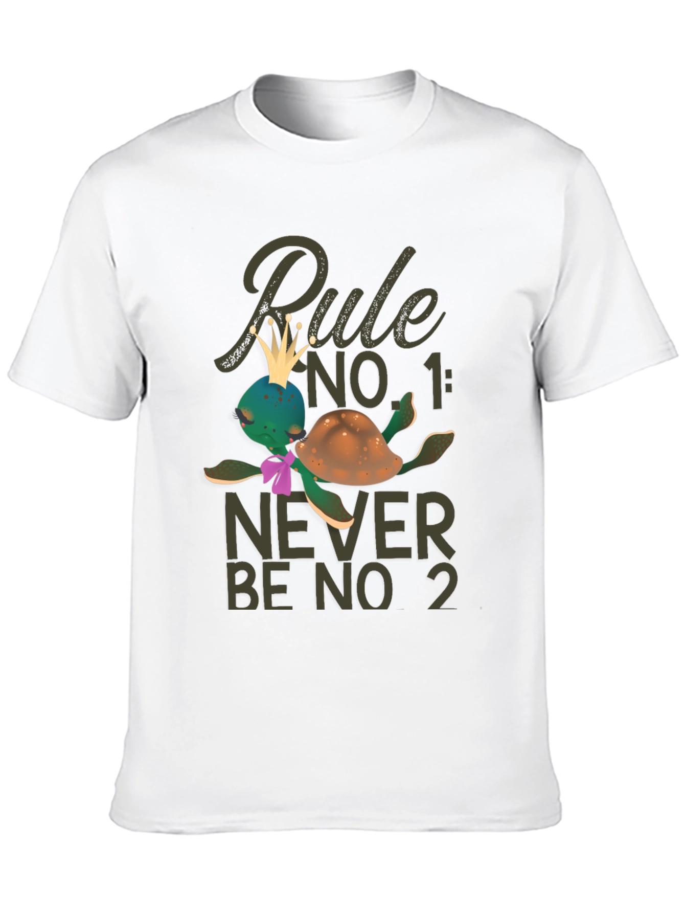 Rule No. 1 Turtle Graphic T-Shirt