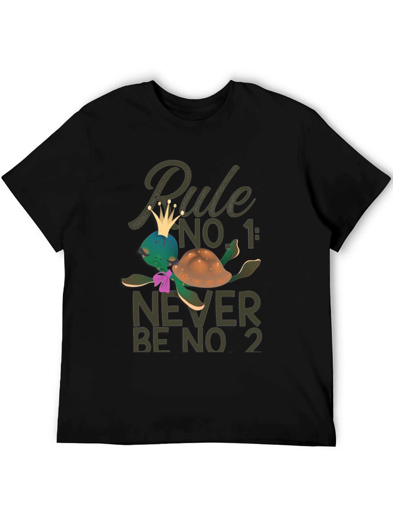 Rule No. 1 Turtle Graphic T-Shirt