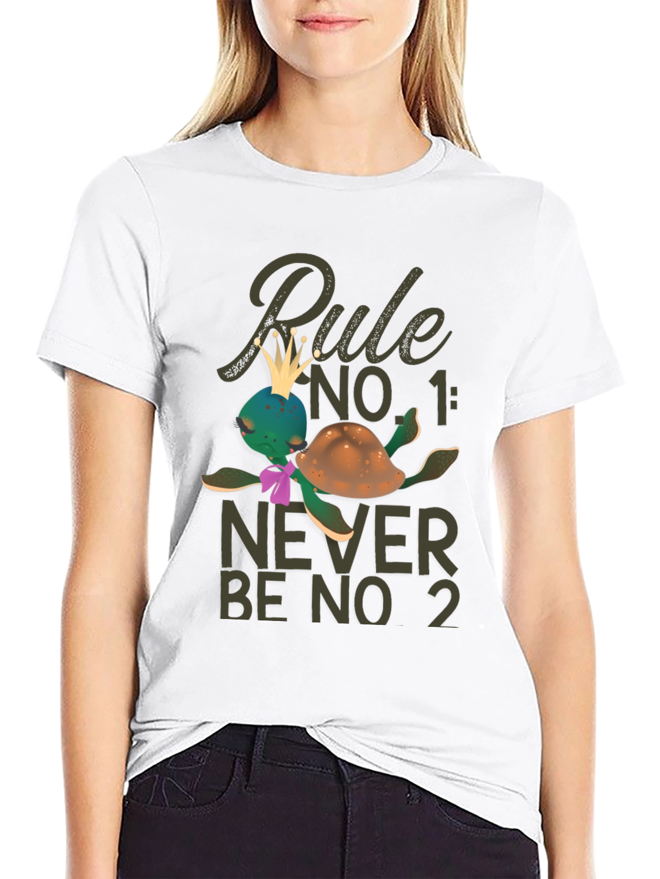 Rule No. 1 Turtle Graphic T-Shirt