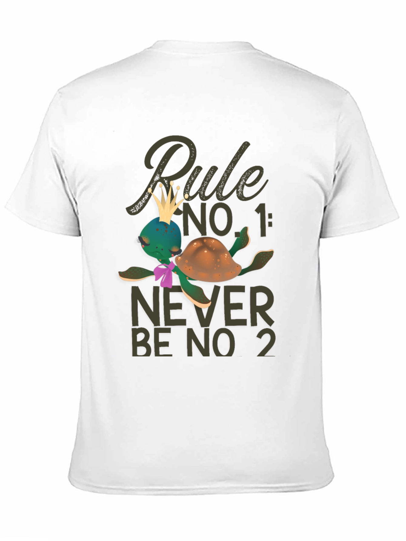 Rule No. 1 Turtle Graphic T-Shirt