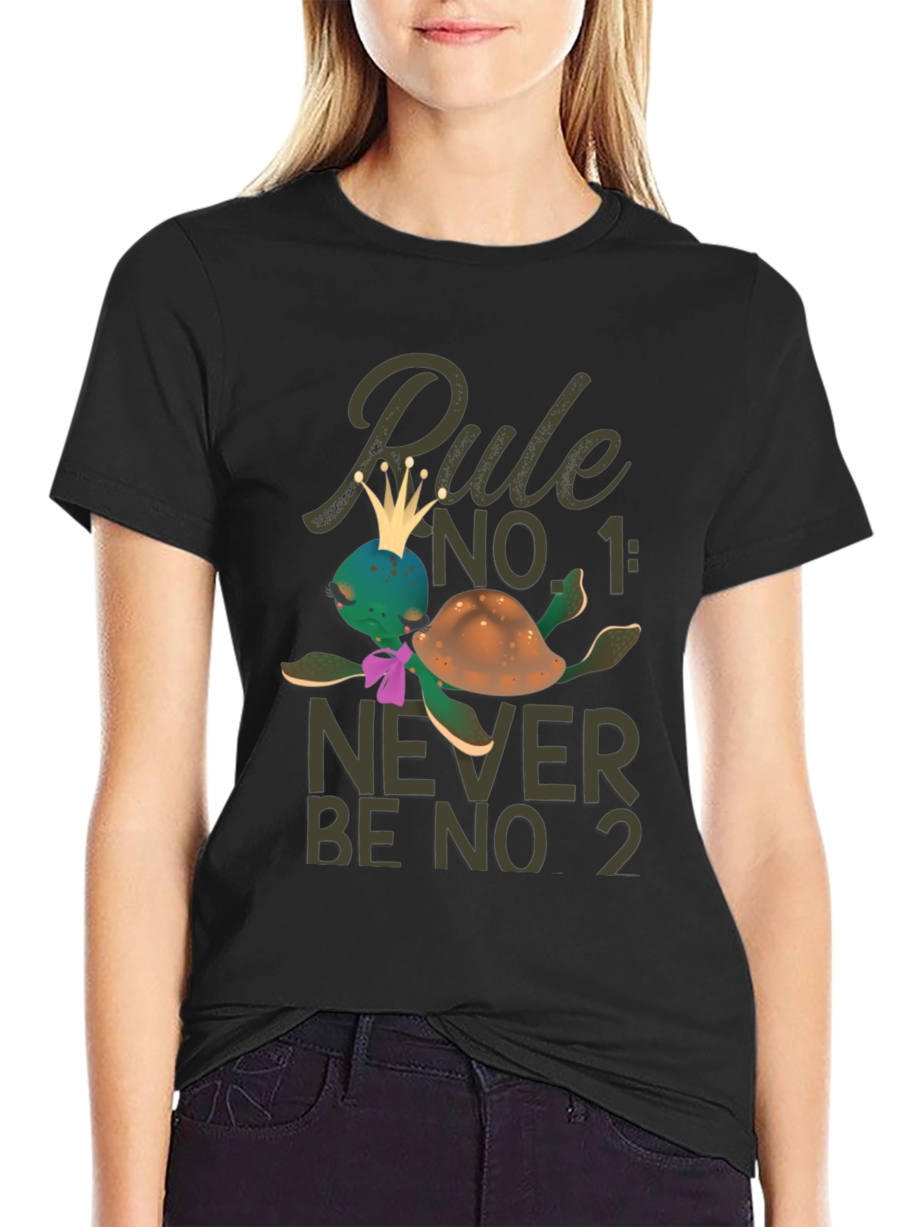 Rule No. 1 Turtle Graphic T-Shirt