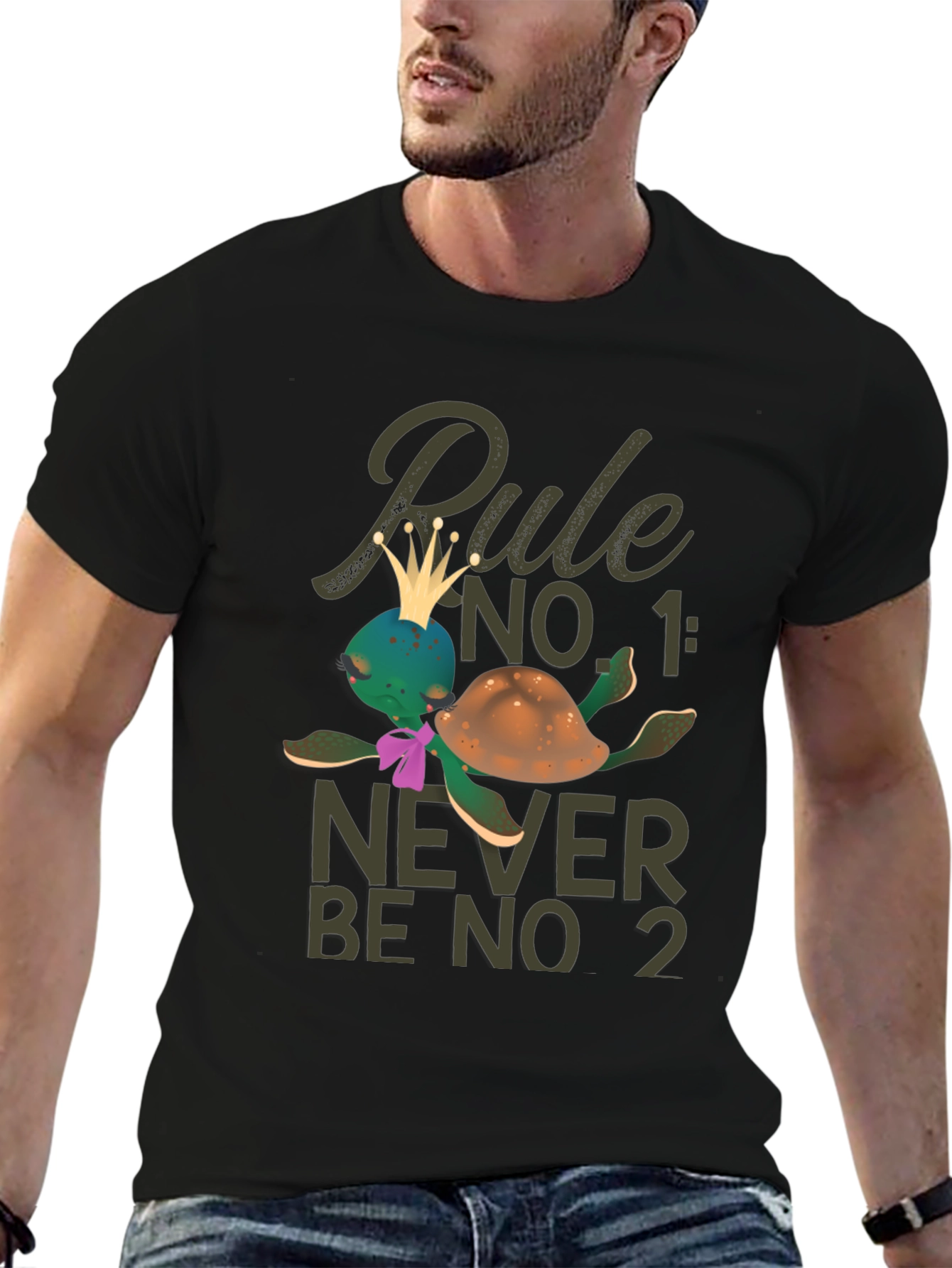 Rule No. 1 Turtle Graphic T-Shirt