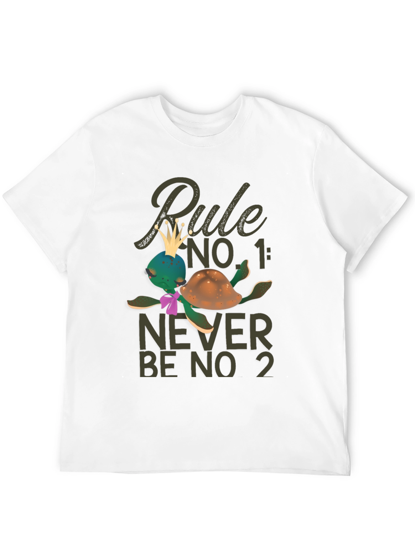 Rule No. 1 Turtle Graphic T-Shirt