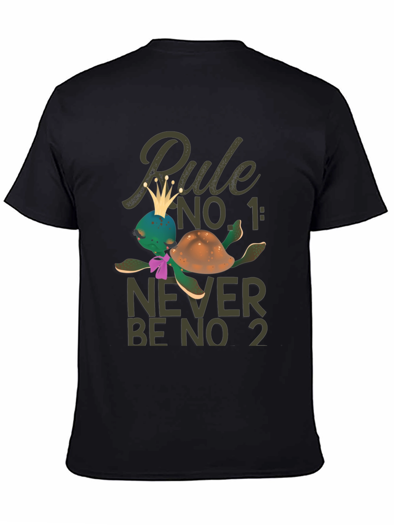 Rule No. 1 Turtle Graphic T-Shirt