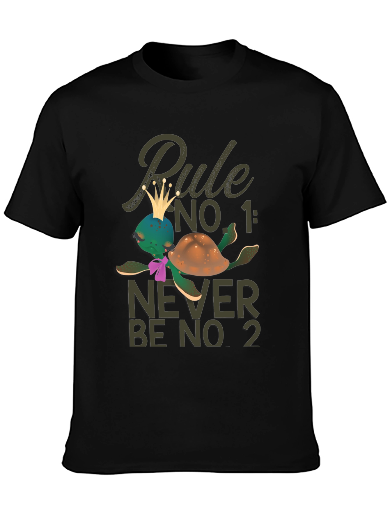 Rule No. 1 Turtle Graphic T-Shirt