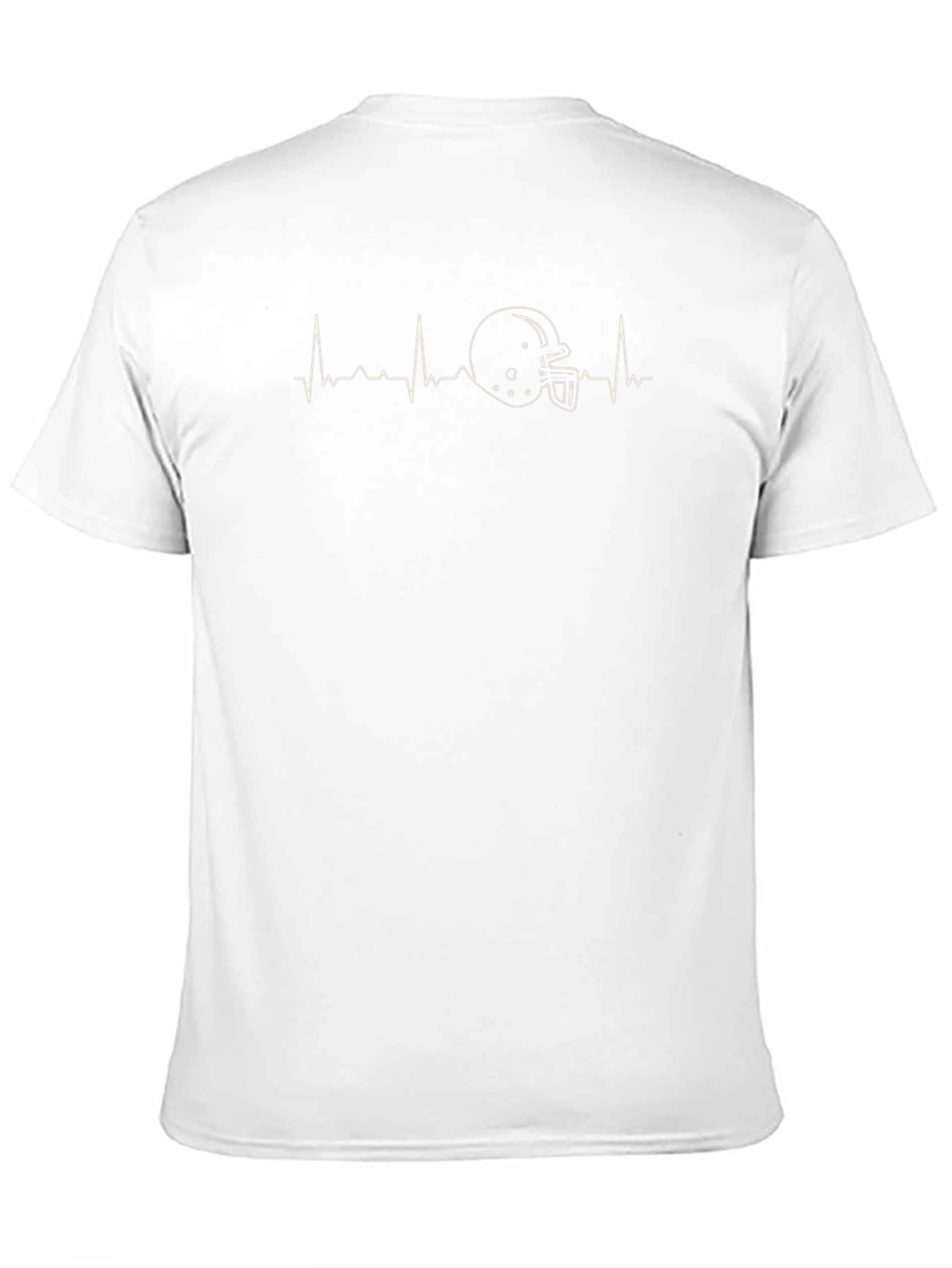Football Heartbeat T-Shirt - Touchdown Style