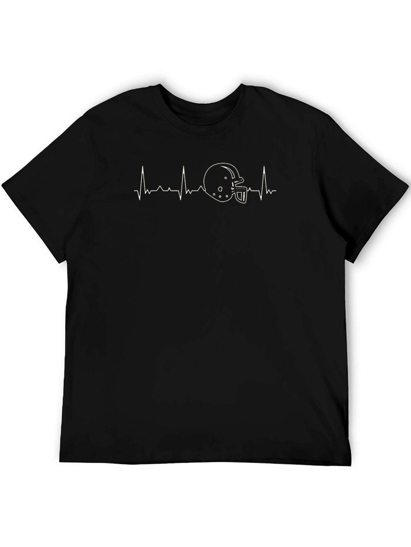 Football Heartbeat T-Shirt - Touchdown Style