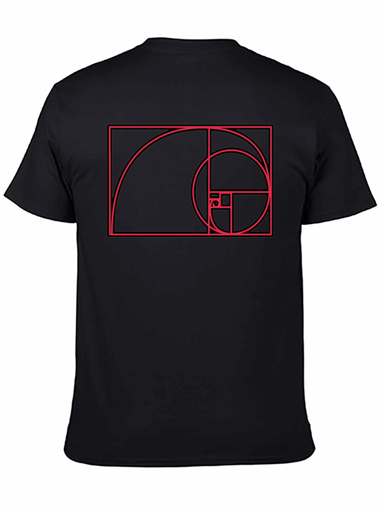 Golden Ratio Fibonacci Sequence Graphic Tee