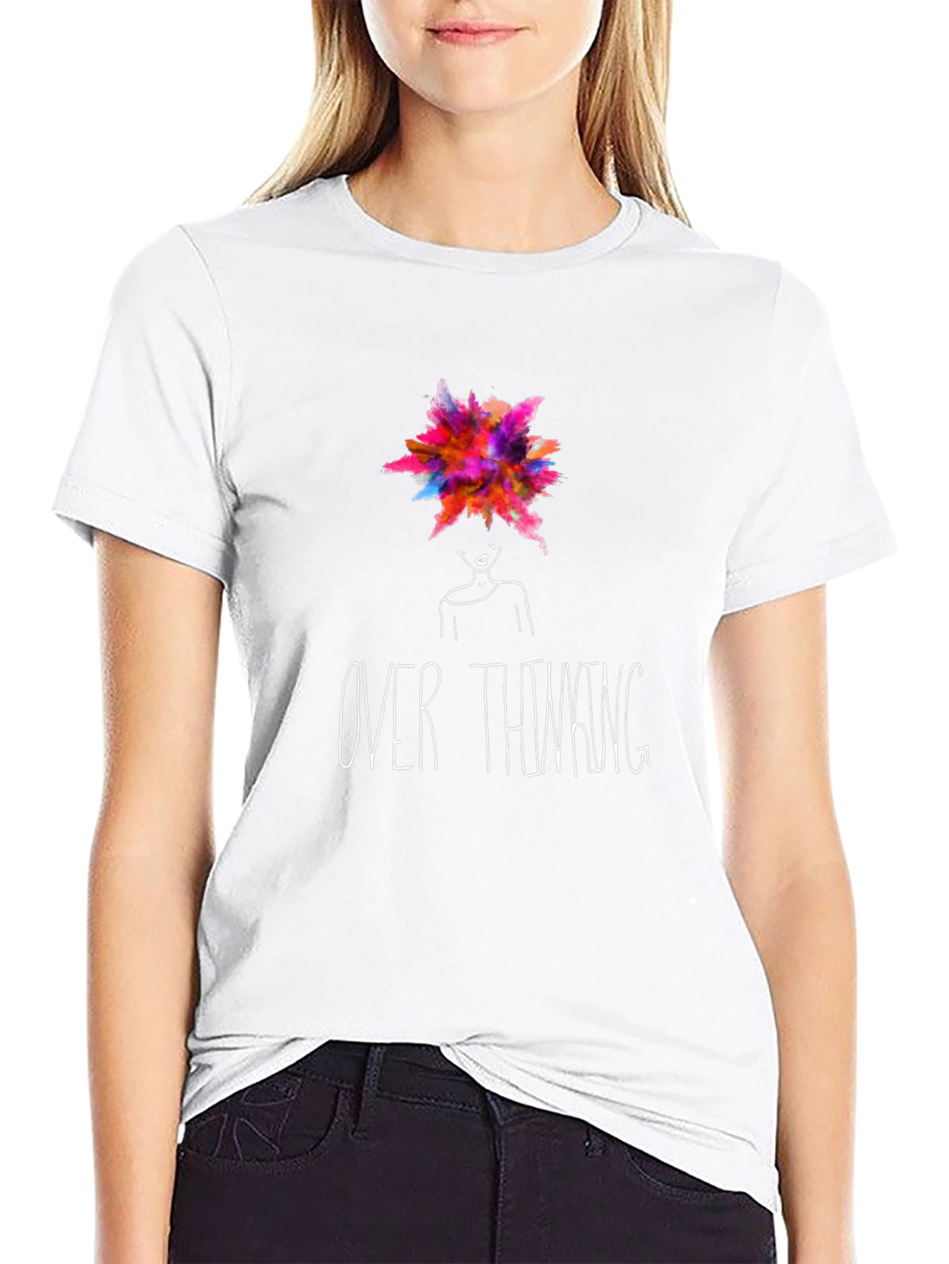 Overthinking Graphic Tee - Stylish Unisex T-Shirt