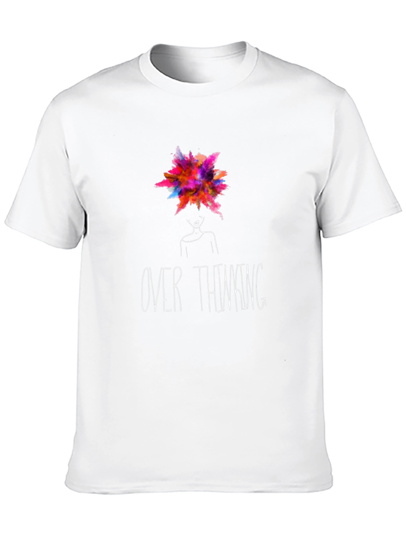 Overthinking Graphic Tee - Stylish Unisex T-Shirt