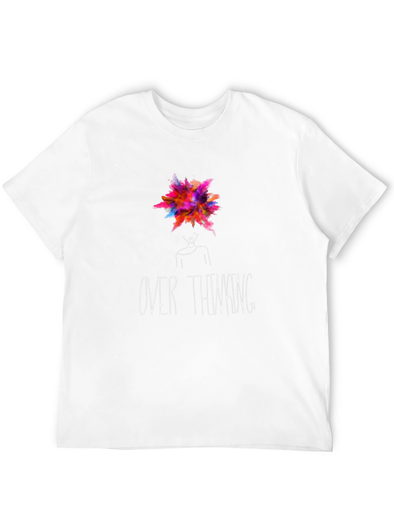 Overthinking Graphic Tee - Stylish Unisex T-Shirt