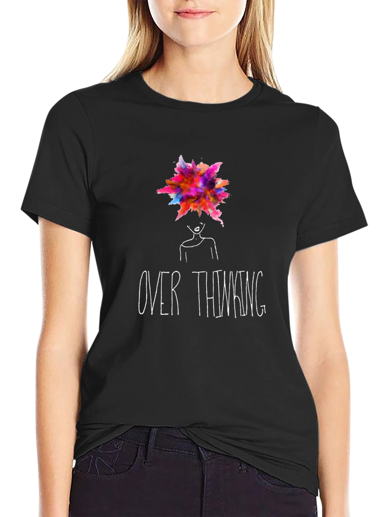 Overthinking Graphic Tee - Stylish Unisex T-Shirt