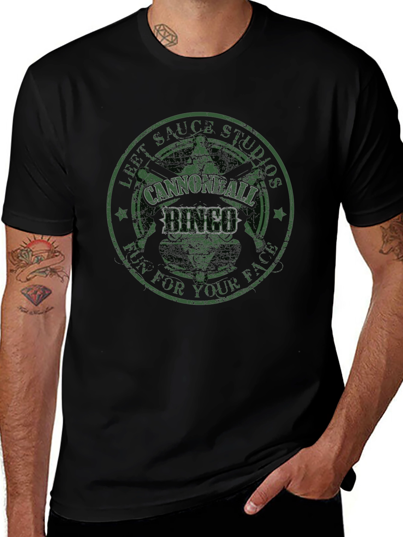Cannonball Bingo T-Shirt - Fun Graphic Tee