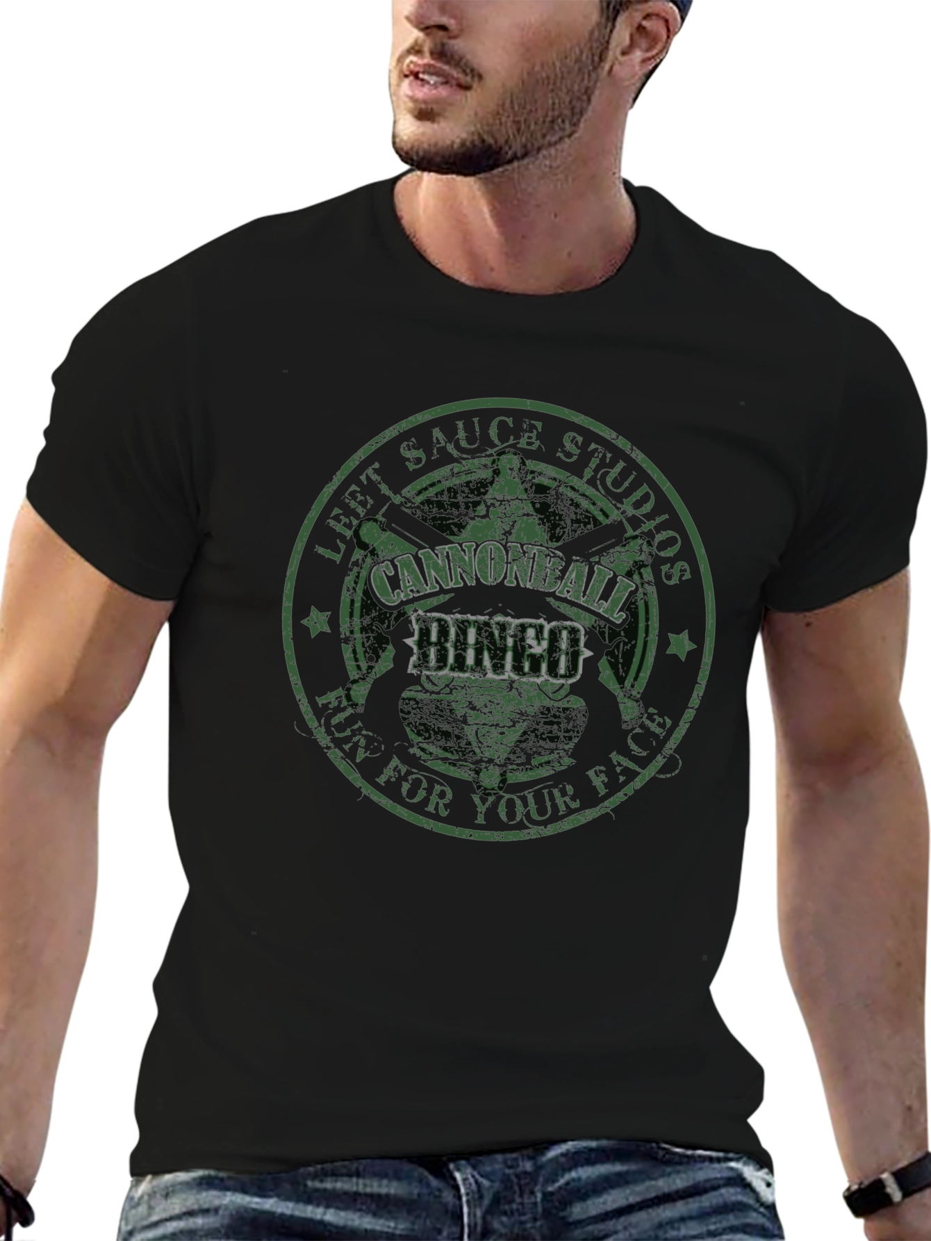 Cannonball Bingo T-Shirt - Fun Graphic Tee