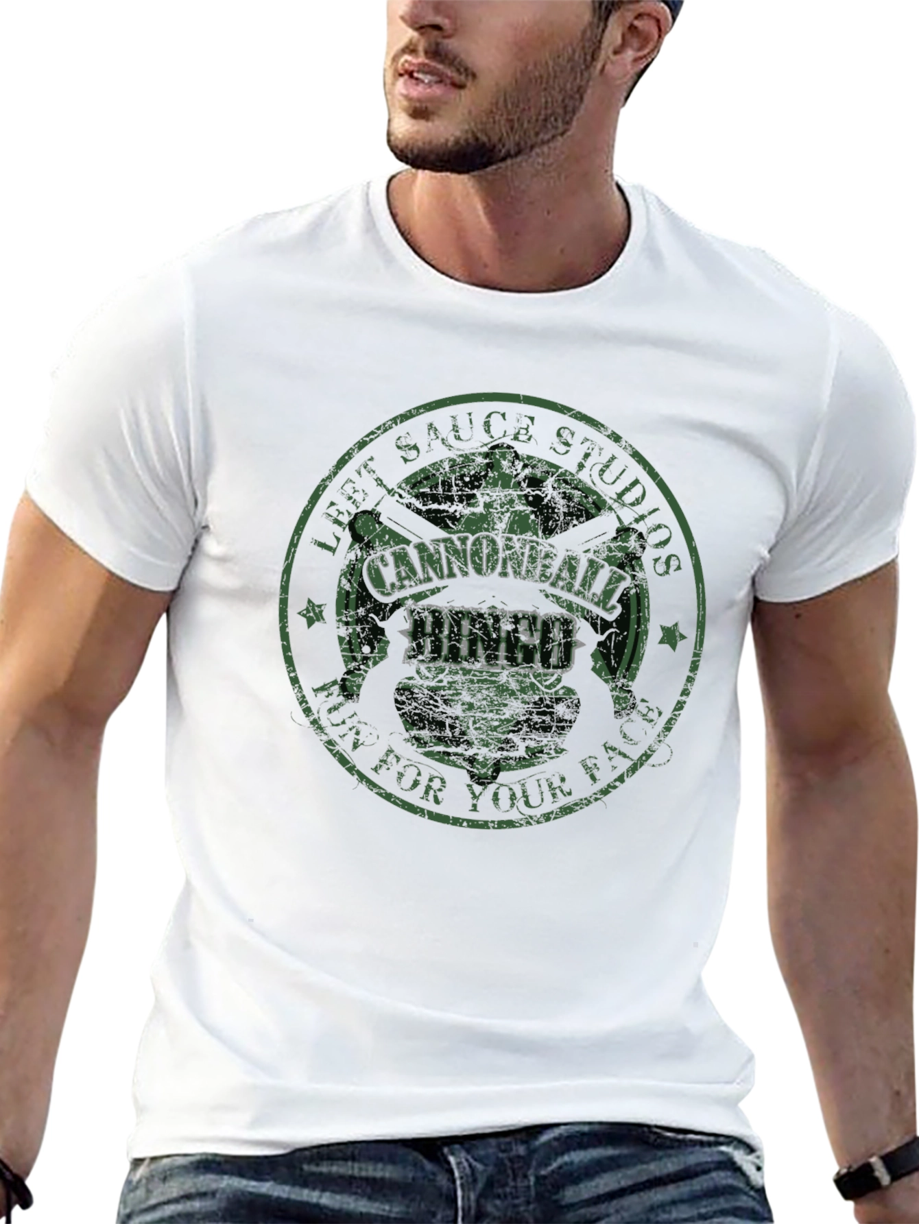 Cannonball Bingo T-Shirt - Fun Graphic Tee
