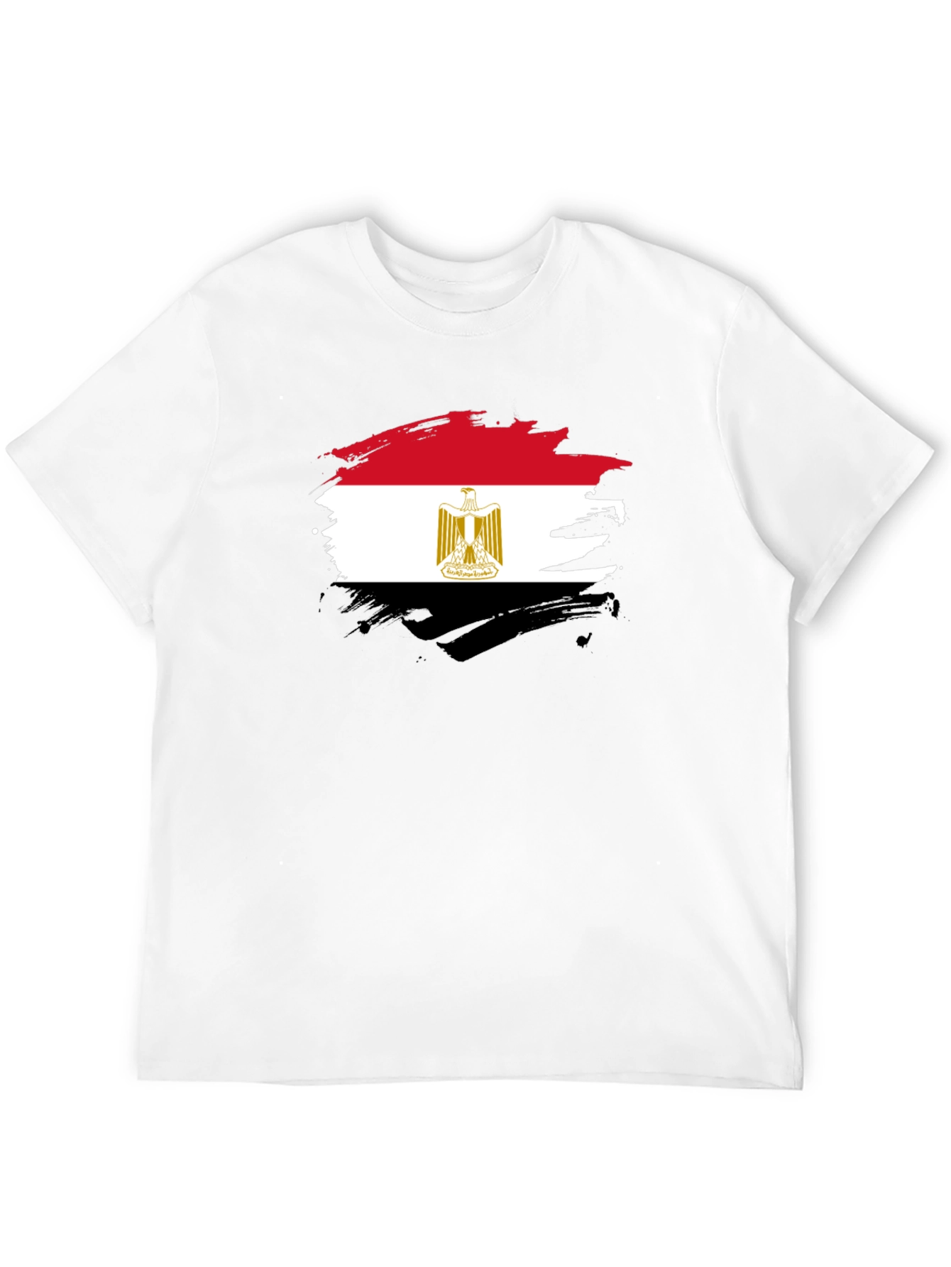 Egyptian Flag Graphic T-Shirt - Black