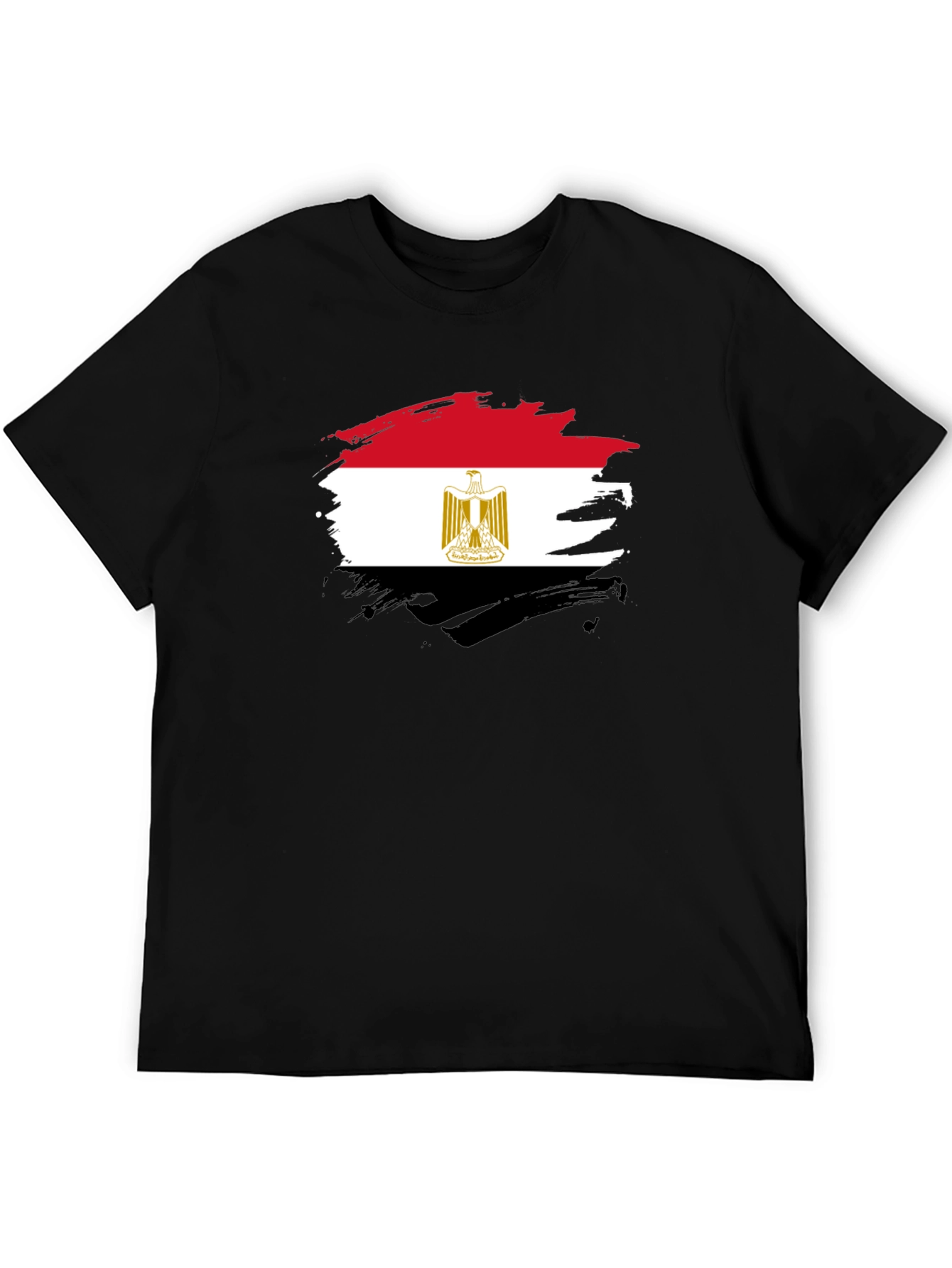 Egyptian Flag Graphic T-Shirt - Black