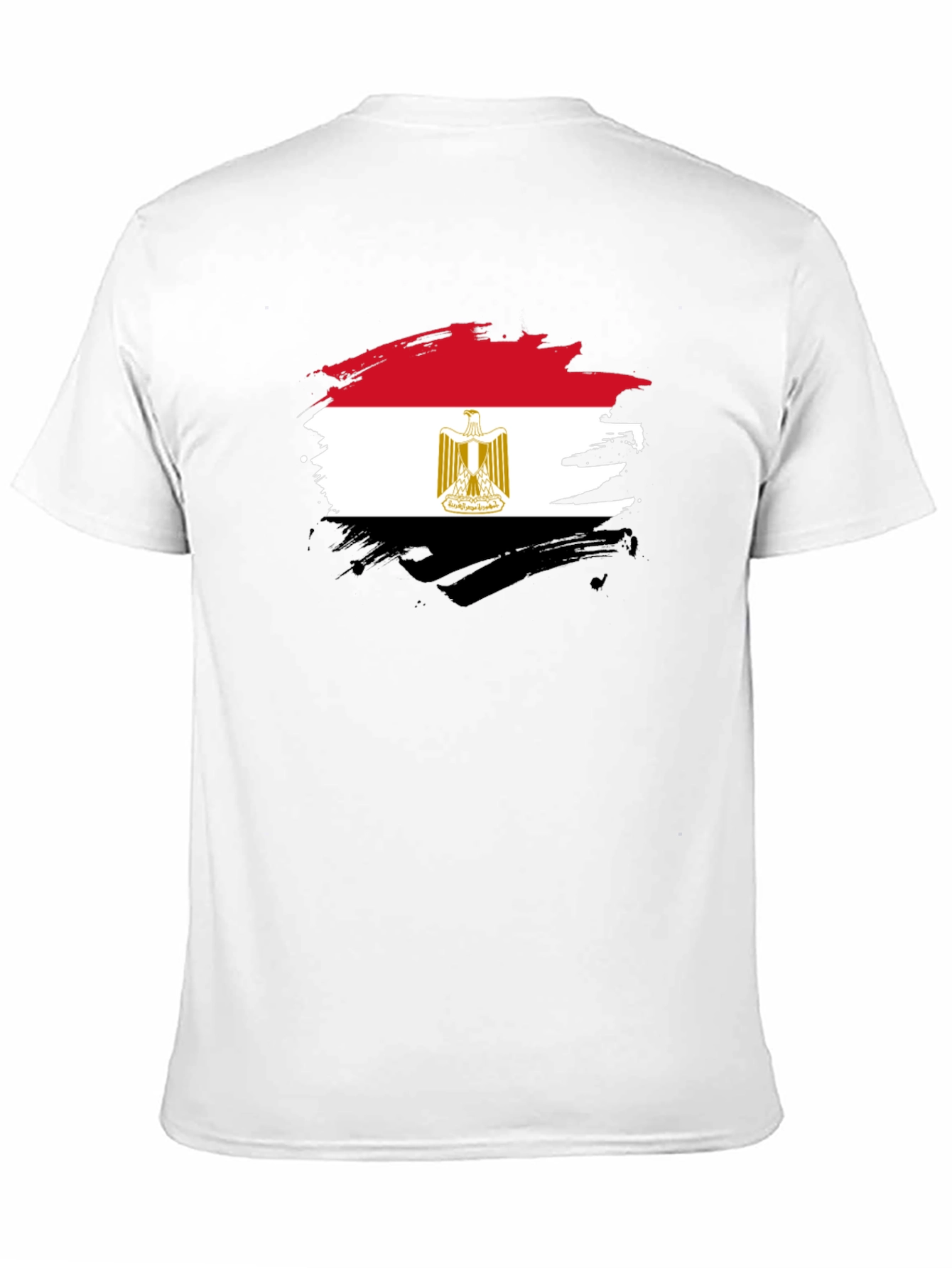 Egyptian Flag Graphic T-Shirt - Black
