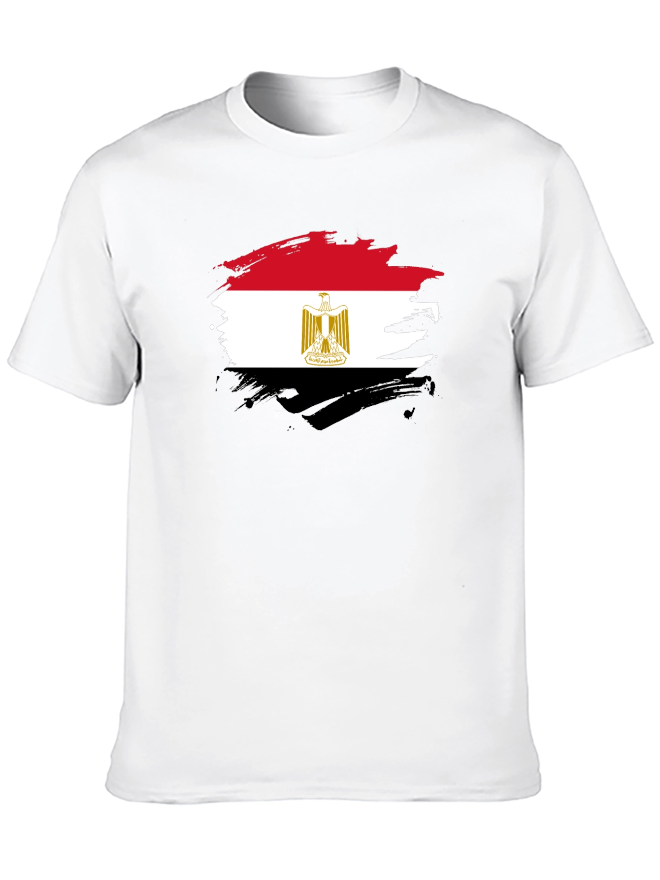 Egyptian Flag Graphic T-Shirt - Black