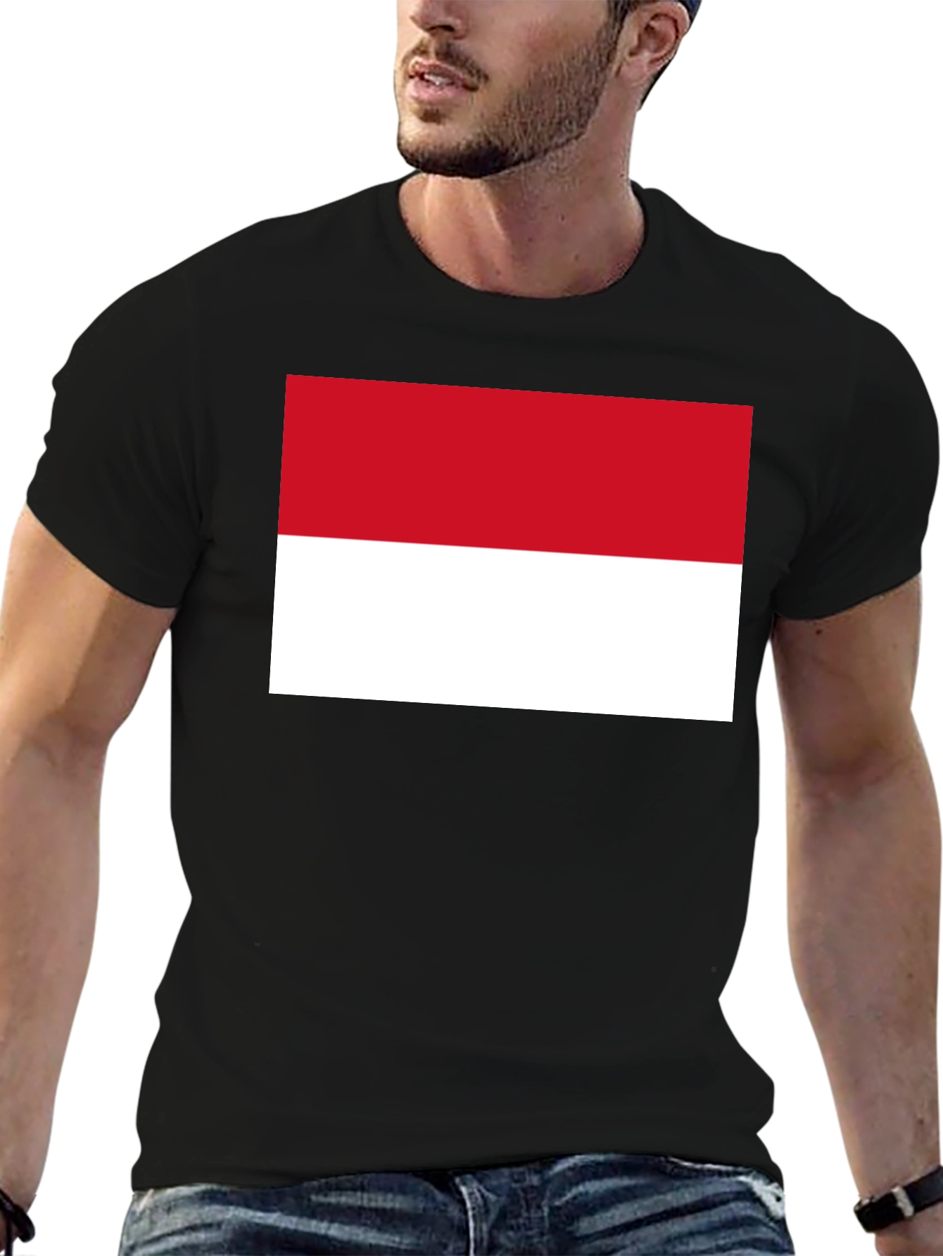 Indonesia Flag Graphic T-Shirt