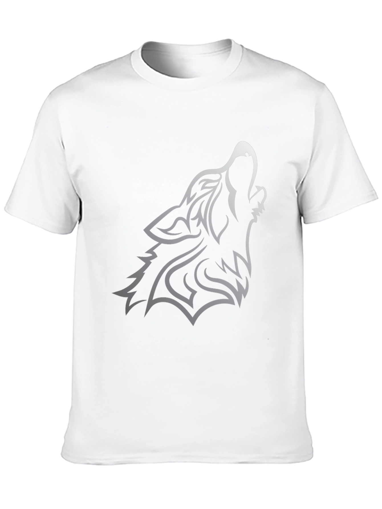 Black Wolf Graphic Tee - Mens Short Sleeve