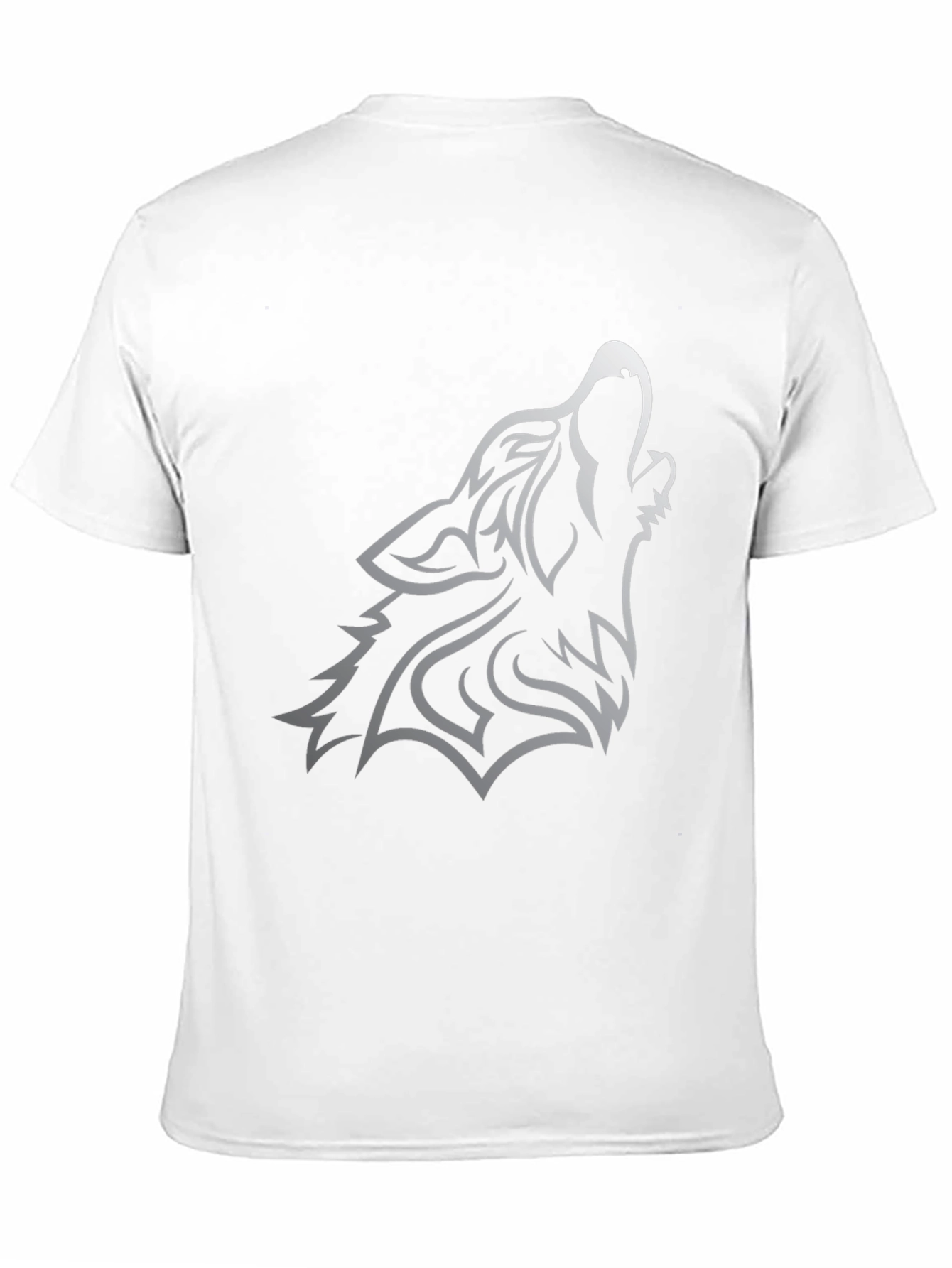 Black Wolf Graphic Tee - Mens Short Sleeve