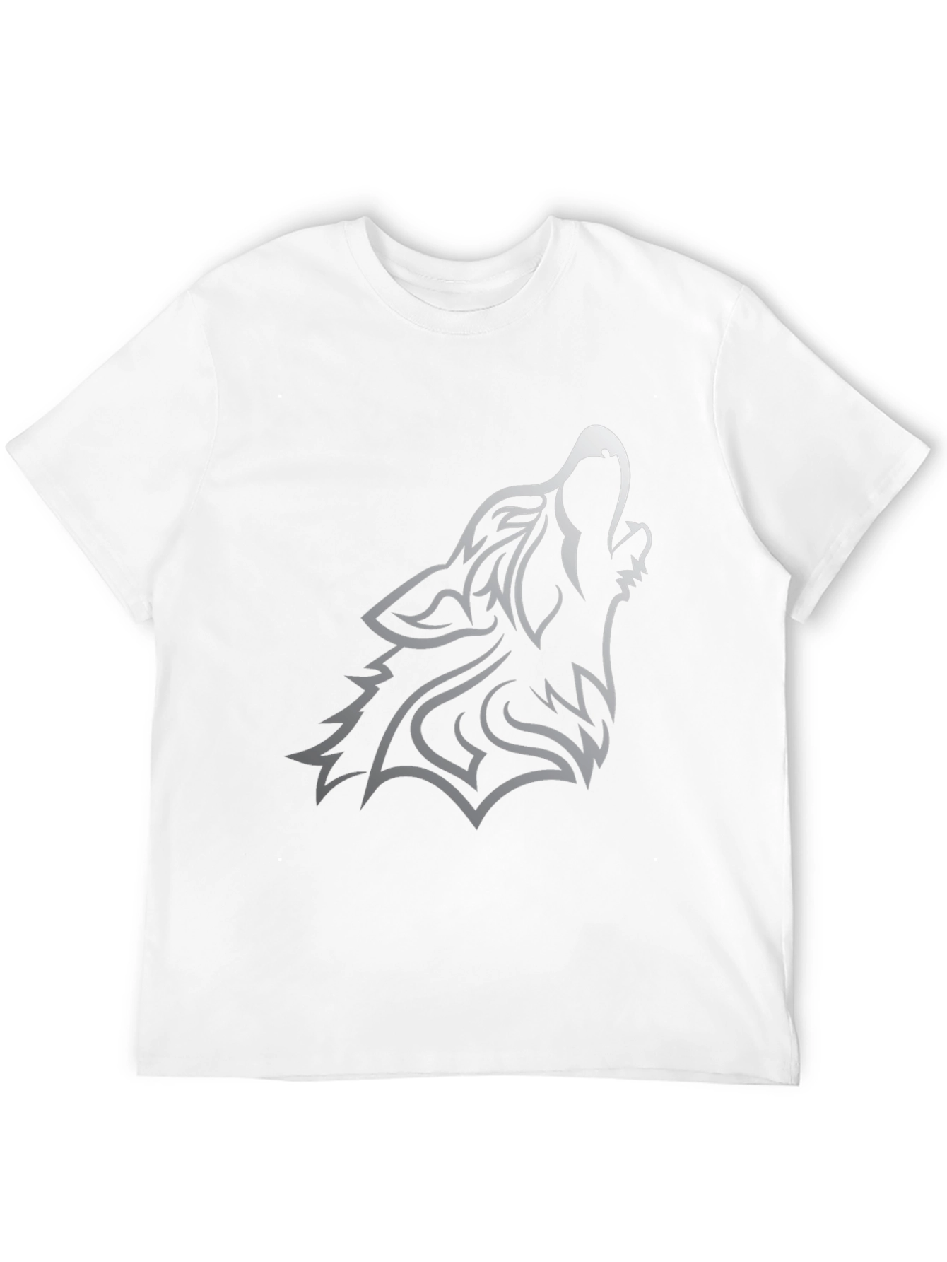 Black Wolf Graphic Tee - Mens Short Sleeve