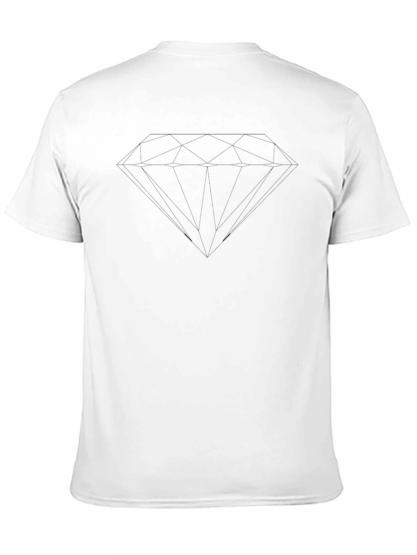 Diamond Graphic Black T-Shirt