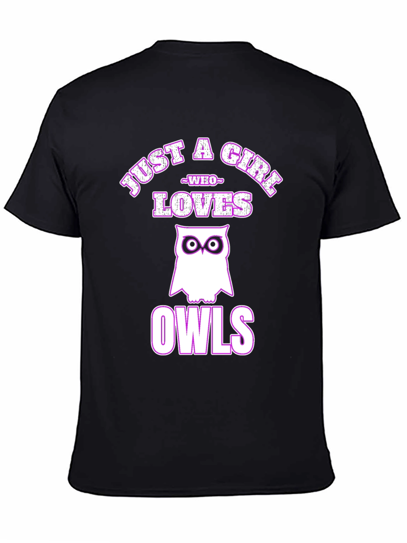 Just a Girl Who Loves Owls T-Shirt