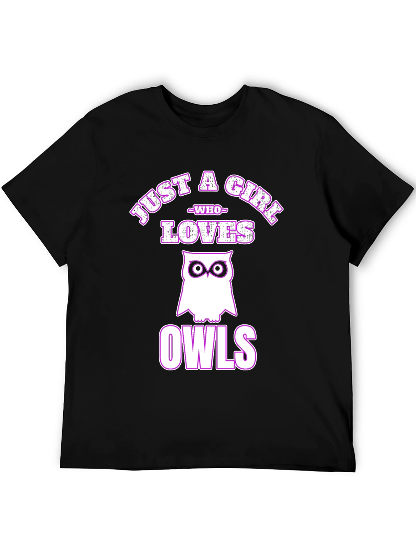 Just a Girl Who Loves Owls T-Shirt