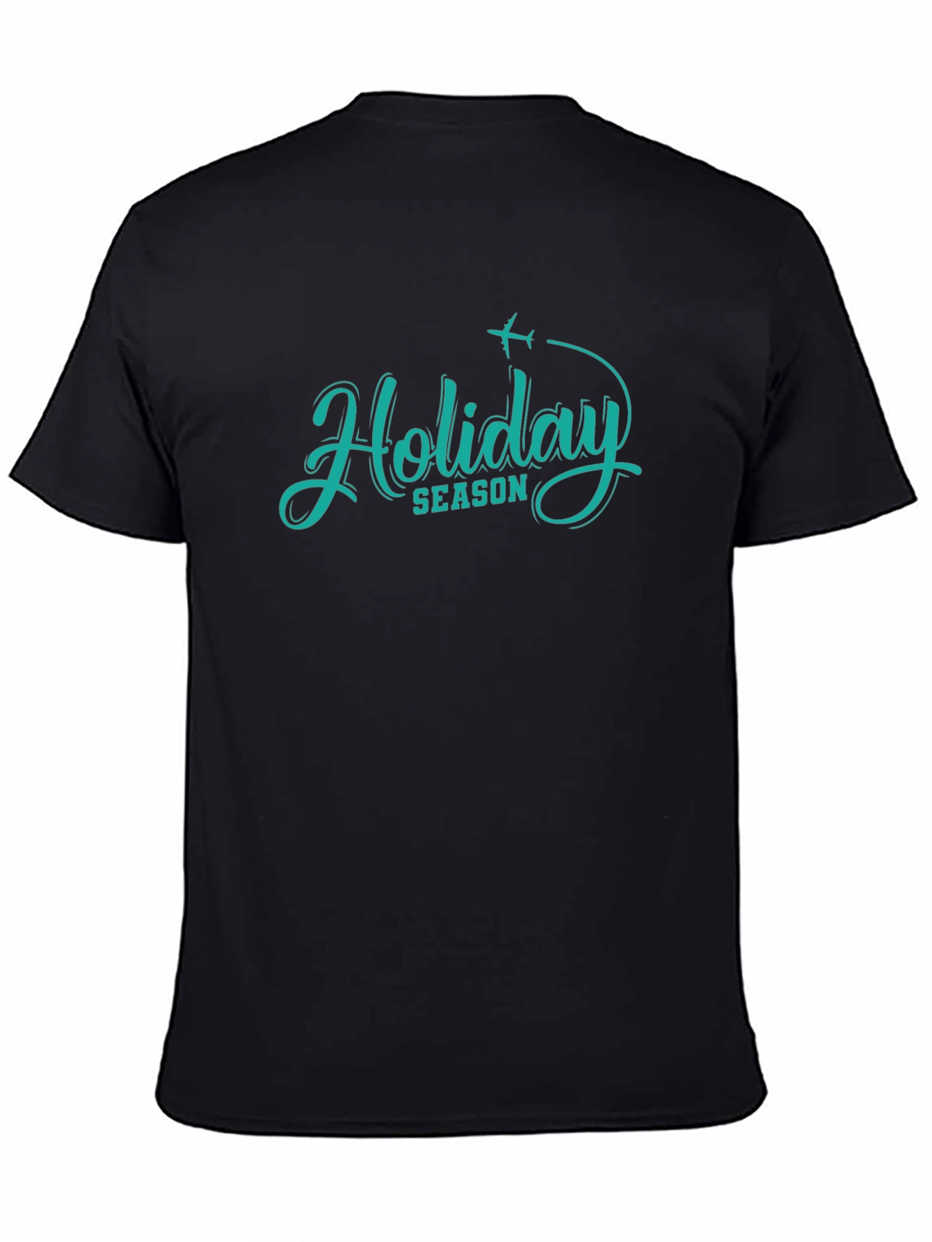 Holiday Season Graphic T-Shirt Black