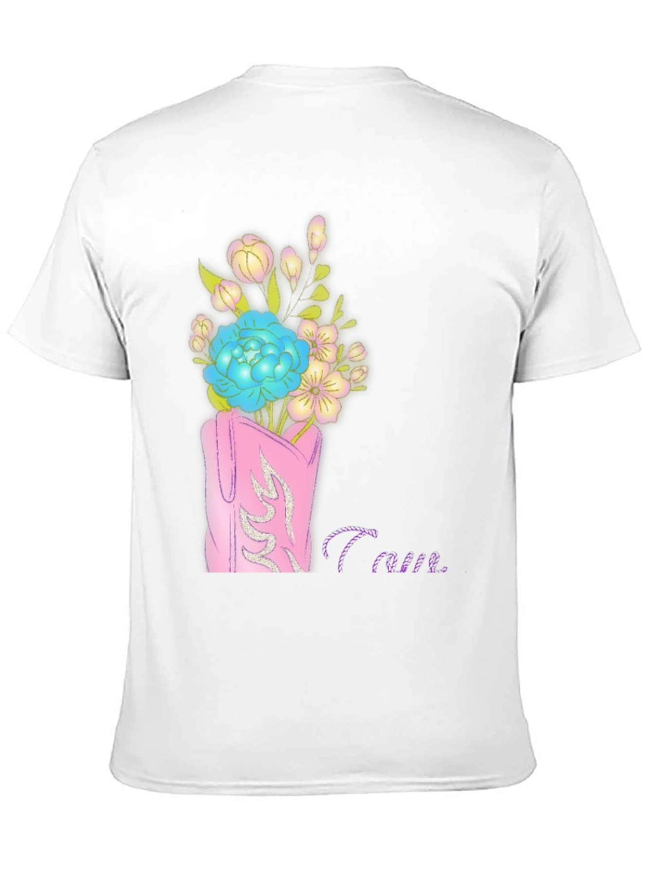 Floral Cowboy Boot Graphic Tee
