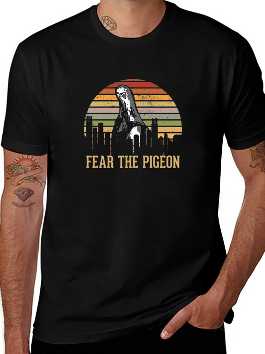 Fear the Pigeon Graphic T-Shirt