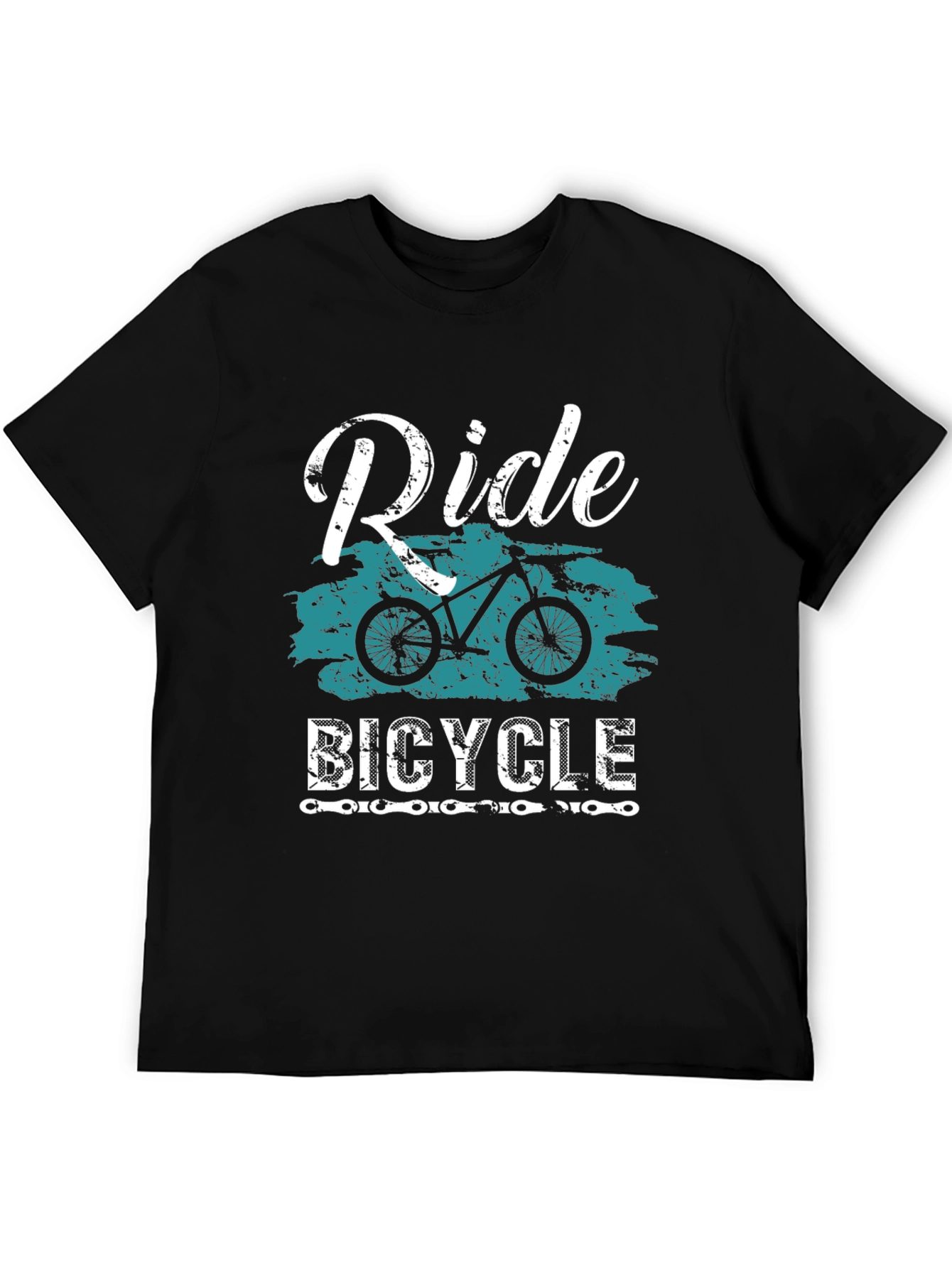 Ride Bicycle Graphic Tee - Mountain Bike T-Shirt