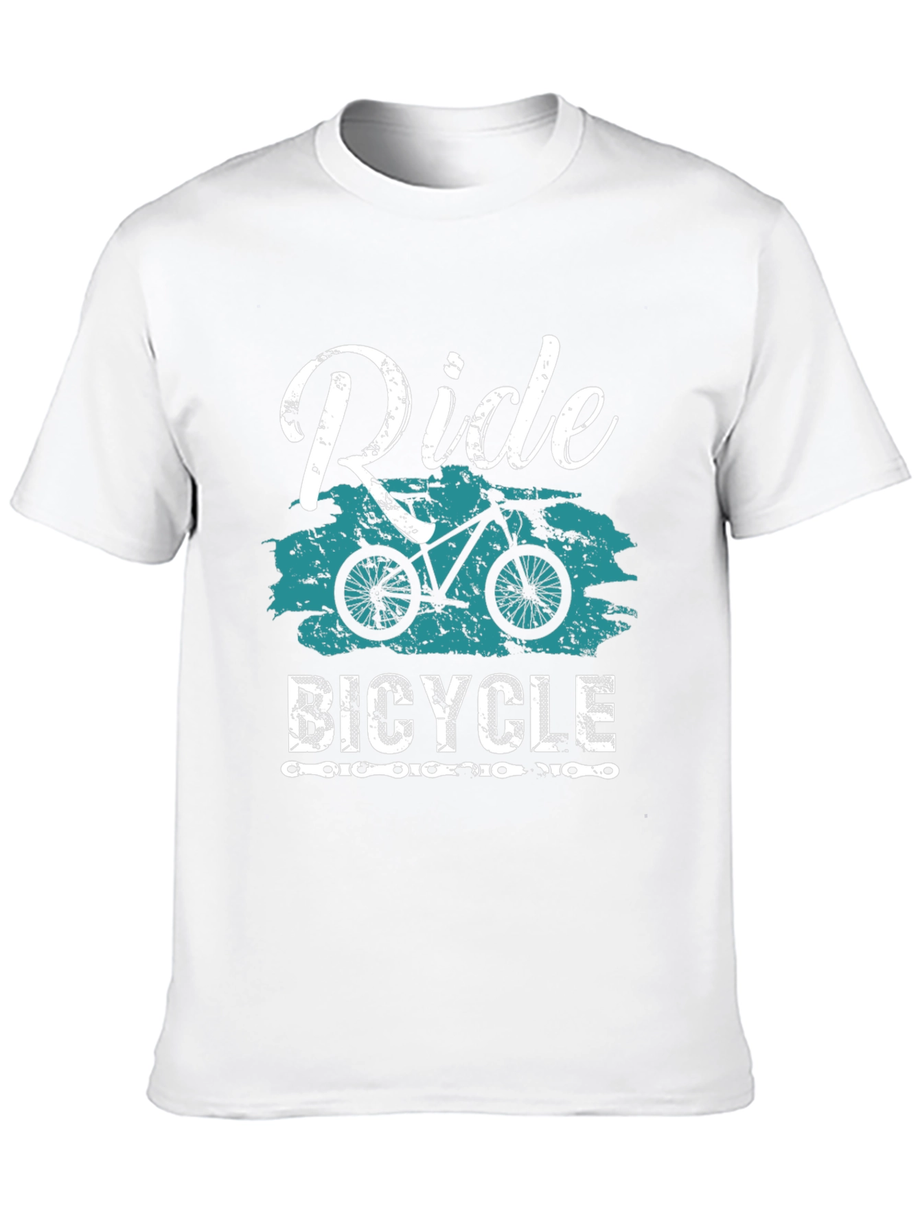 Ride Bicycle Graphic Tee - Mountain Bike T-Shirt
