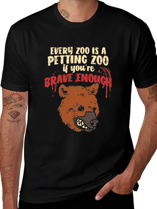 Every Zoo Petting Zoo Brave Enough T-Shirt