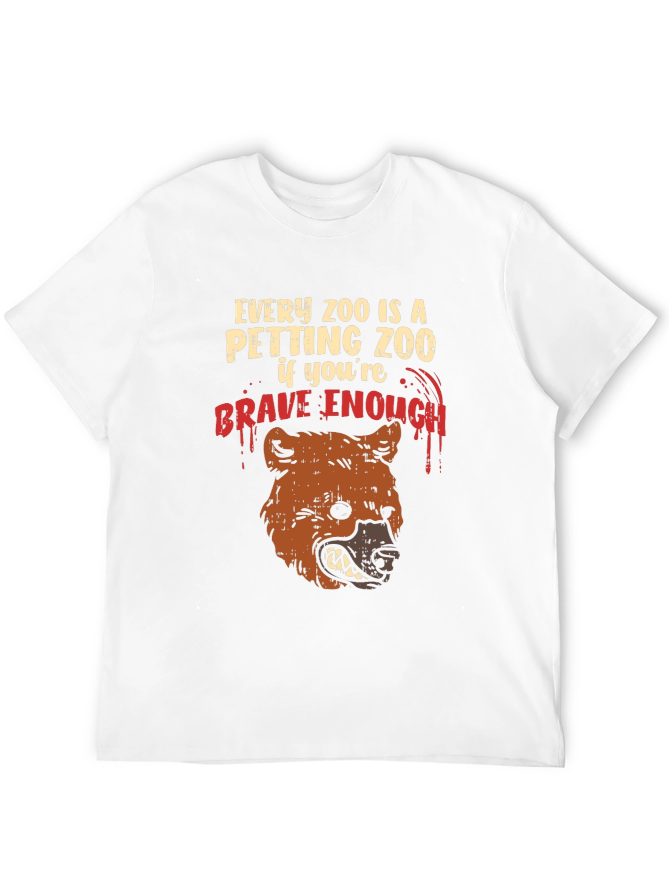 Every Zoo Petting Zoo Brave Enough T-Shirt