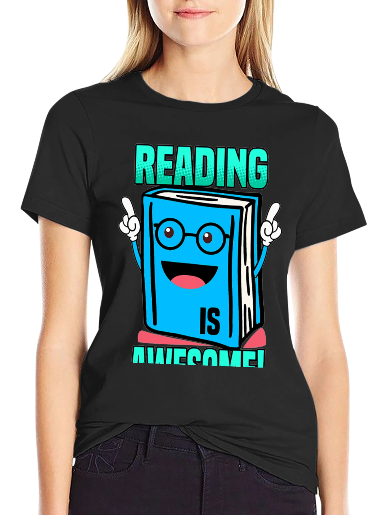 Reading is Awesome T-Shirt - Book Lover Tee