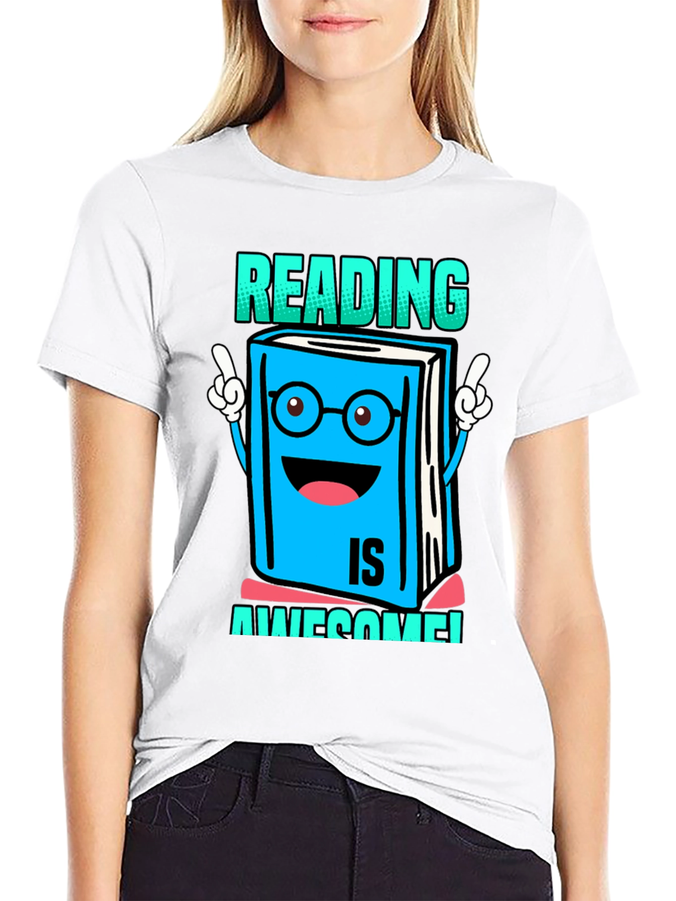 Reading is Awesome T-Shirt - Book Lover Tee