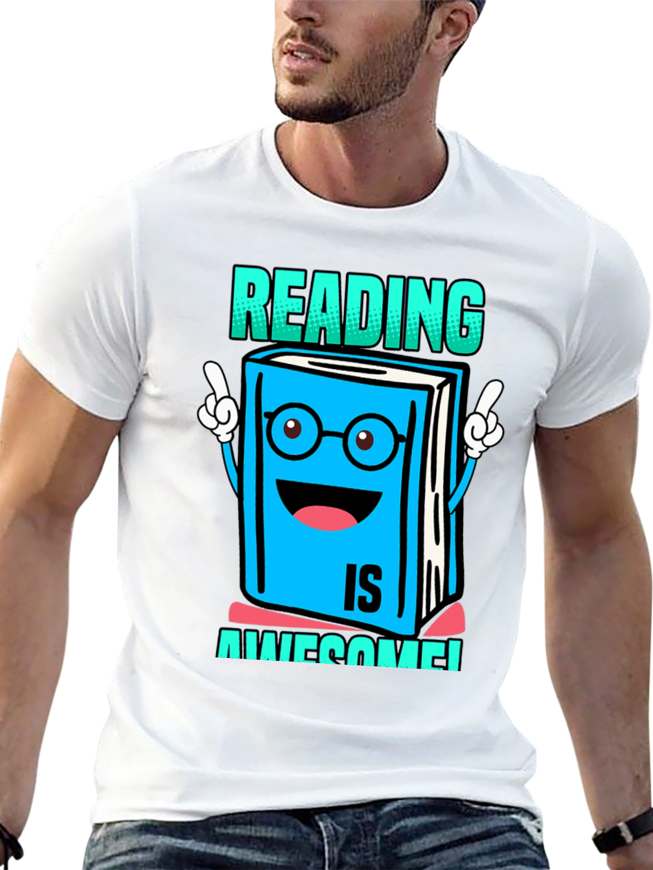 Reading is Awesome T-Shirt - Book Lover Tee