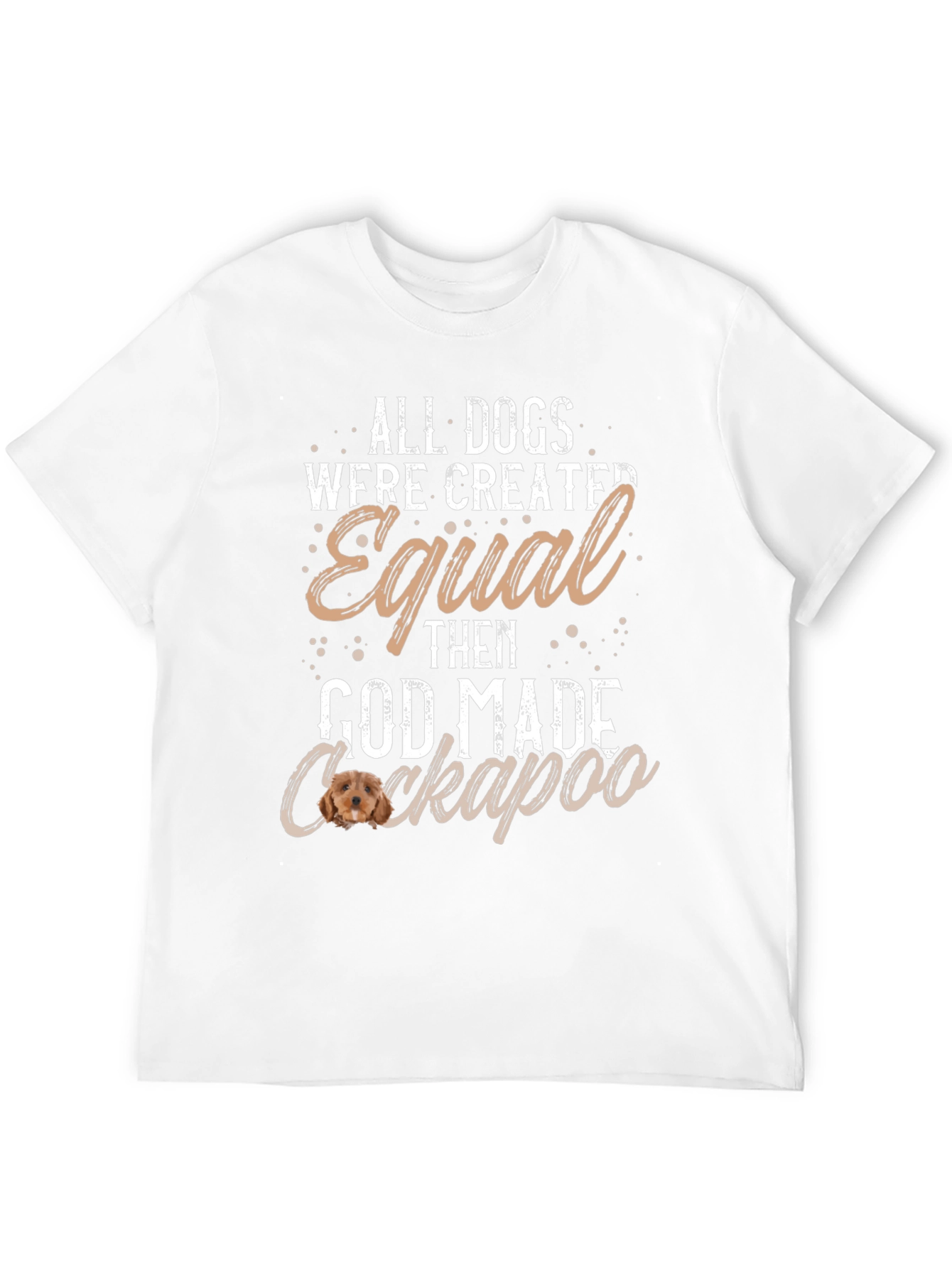 All Dogs Cockapoo T-Shirt Dog Lover Tee
